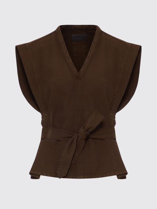 26SS 르메르 탑 OT0011LD1067 BR423 Cocoa - LEMAIRE