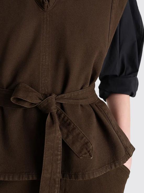 26SS 르메르 탑 OT0011LD1067 BR423 Cocoa - LEMAIRE