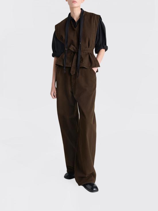 26SS 르메르 탑 OT0011LD1067 BR423 Cocoa - LEMAIRE