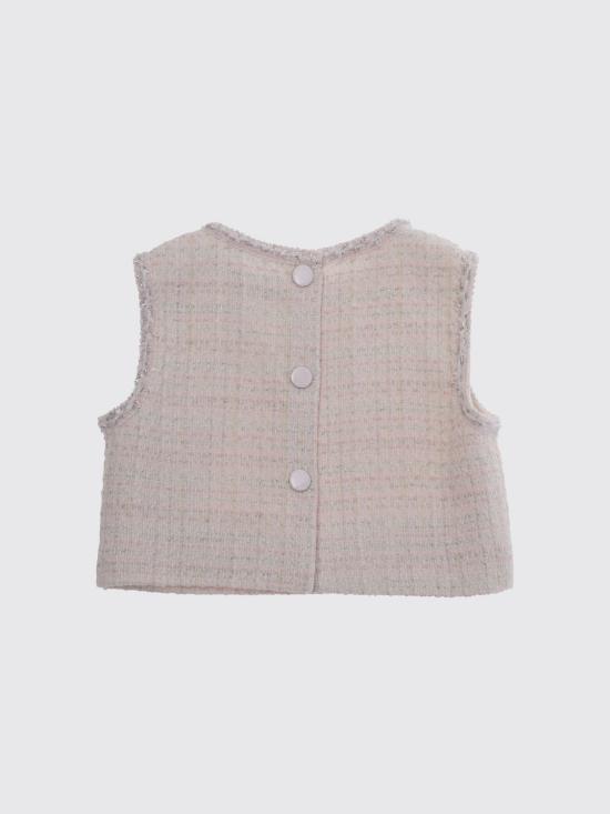 26SS [키즈] 모나리자 티셔츠 71G3037312 9175 Pink - MONNALISA