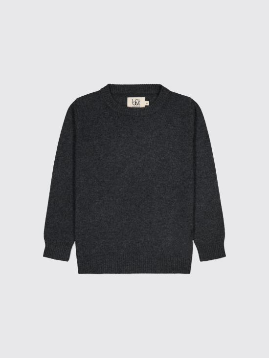 26SS [키즈] 보빈 앤 트리콧 티셔츠 BTCS15 ANTHRACITE Charcoal
