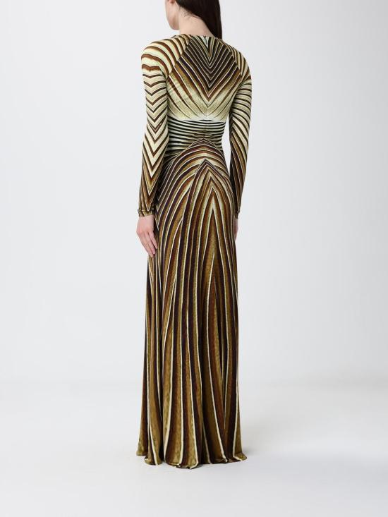 26SS 로베르토 카발리 롱 원피스 WWT113JRS34D 0980 Natural - ROBERTO CAVALLI
