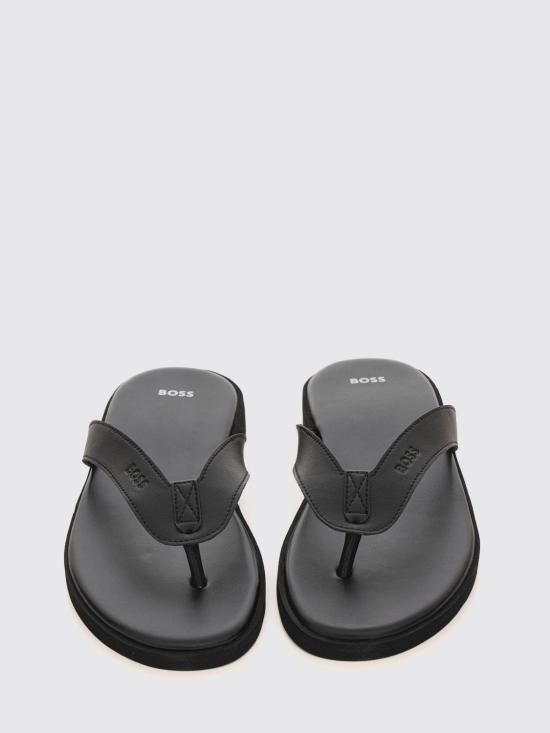26SS 보스 뮬/슬리퍼 50563154 001 Black - BOSS