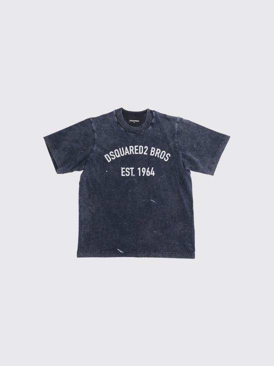 26SS [키즈] 디스퀘어드2 티셔츠 DQ3170D0AG8D2T1216UDQ 866 Blue