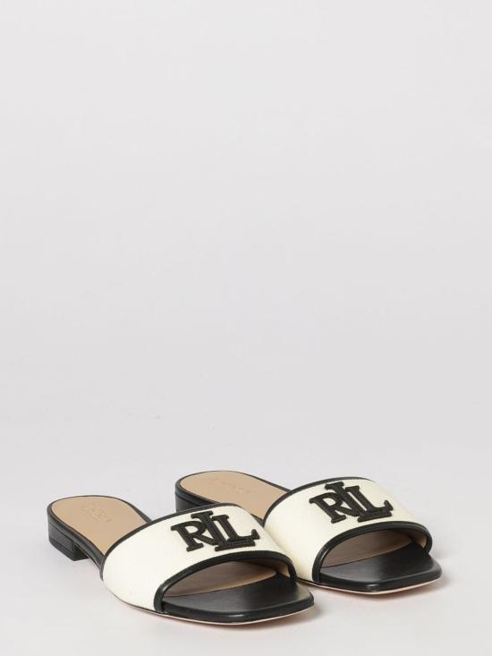 26SS 랄프 로렌 뮬/슬리퍼 802P04395 004 Sand - RALPH LAUREN
