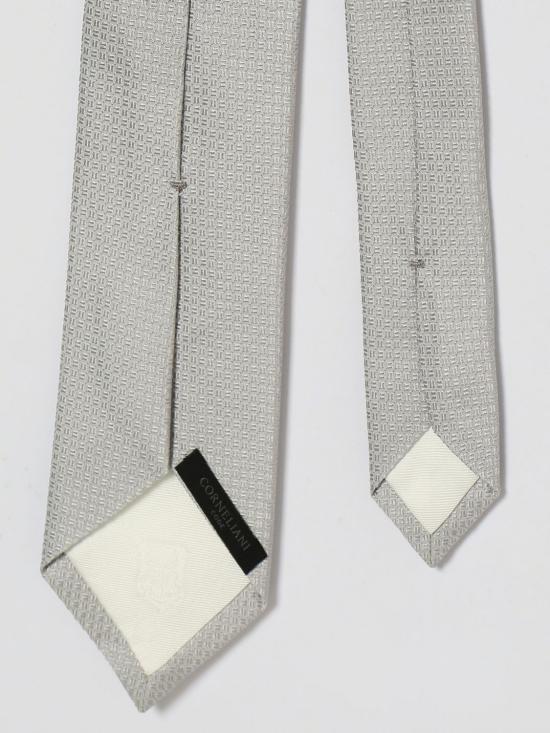 26SS 꼬르넬리아니 넥타이 27U9062720463 015 Grey - CORNELIANI