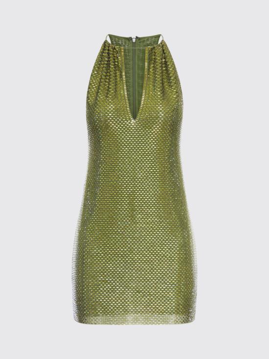 26SS 셀프 포트레이트 롱 원피스 SS26169SG Green - SELF PORTRAIT