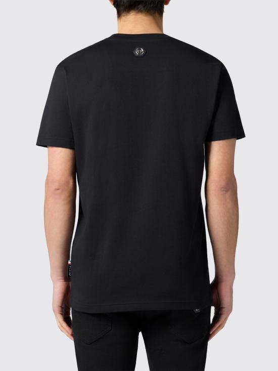 26SS 필립 플레인 반팔 티셔츠 PAFCMTK8986PJY002N 02 Black - PHILIPP PLEIN