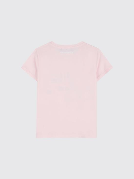 26SS [키즈] 칼라거펠트 티셔츠 Z31157 46F Pink - KARL LAGERFELD