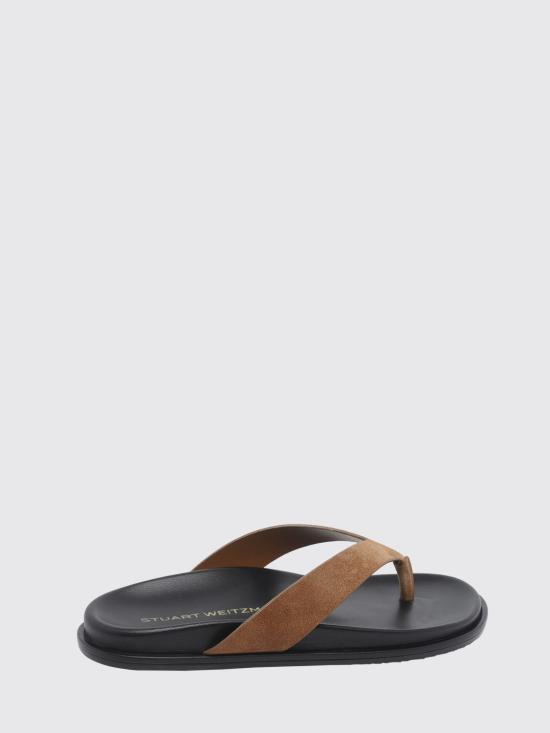 26SS 스튜어트 와이츠먼 뮬/슬리퍼 SN813 DOE Black - STUART WEITZMAN