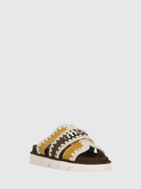 26SS 모우 뮬/슬리퍼 MUSW461014A DPB Brown - MOU