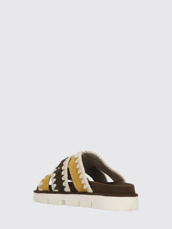 26SS 모우 뮬/슬리퍼 MUSW461014A DPB Brown - MOU
