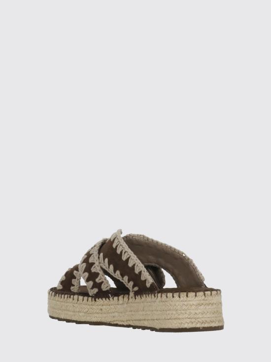 26SS 모우 뮬/슬리퍼 MUSW641003A DPB Brown - MOU