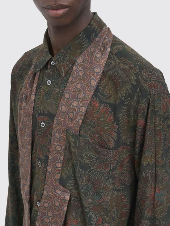 26SS 마리아노 긴팔 셔츠 MGSS26SR02290 06076 Multicolor - MAGLIANO