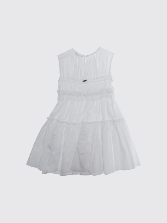 26SS [키즈] 모나리자 원피스 17G9107116 0099 White - MONNALISA