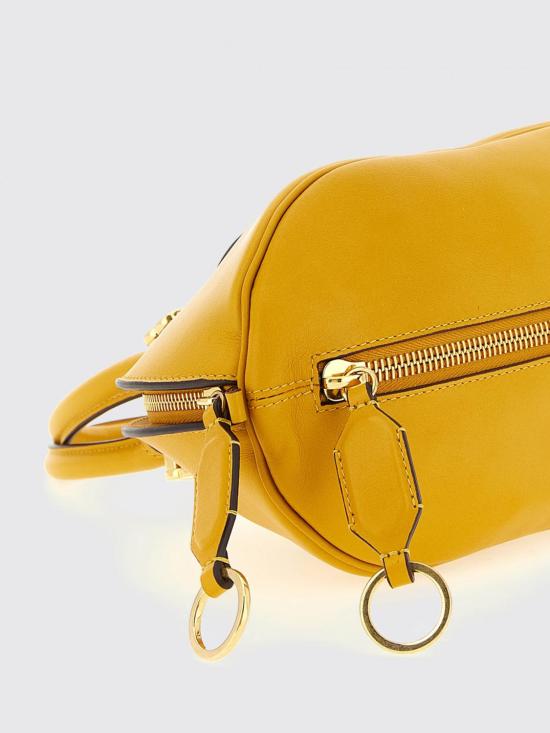 26SS 발렌시아가 볼레로 볼링백 8685852ACJS 7016 Yellow - BALENCIAGA