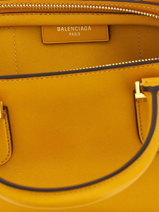 26SS 발렌시아가 볼레로 볼링백 8685852ACJS 7016 Yellow - BALENCIAGA
