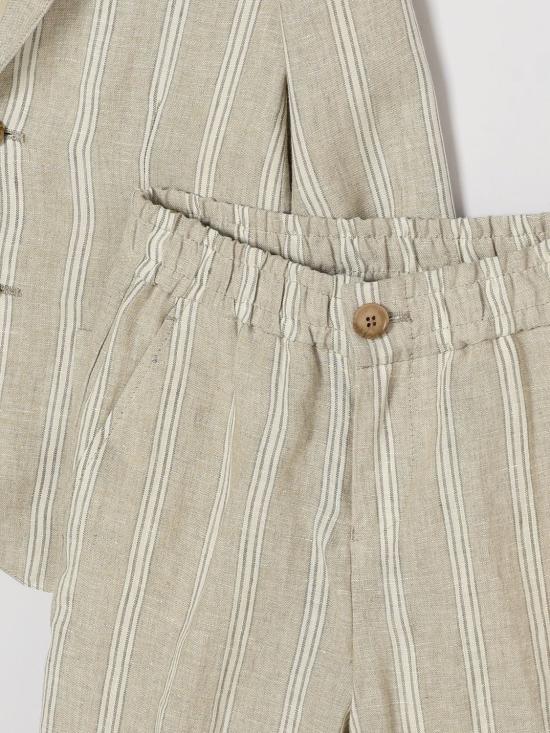 26SS [키즈] 엠포리오 아르마니 트레이닝/조거 팬츠 EB000938AF20960 F1013 Beige - EMPORIO ARMANI