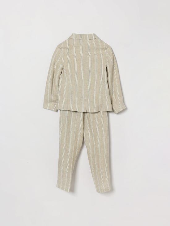 26SS [키즈] 엠포리오 아르마니 트레이닝/조거 팬츠 EB000938AF20960 F1013 Beige - EMPORIO ARMANI