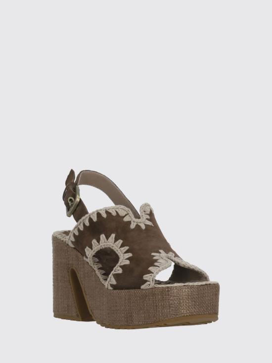 26SS 모우 샌들 MUSW721002A DPB Brown - MOU