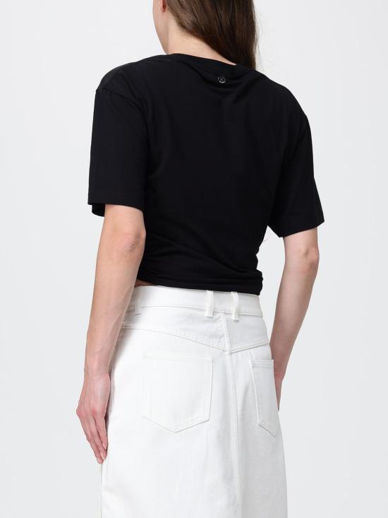 26SS 파코라반 반팔 티셔츠 26PJTE030CO0555 P001 Black - PACO RABANNE