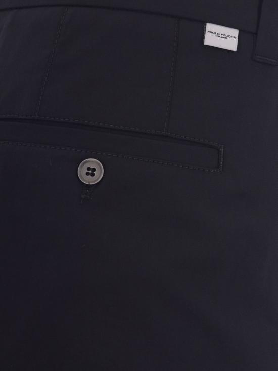 26SS 파올로페코라 스트레이트 팬츠 B125199 9000 Black - PAOLO PECORA