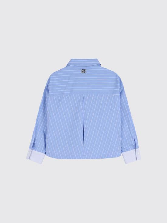 26SS [키즈] 디케이엔와이 셔츠 D62570 Z40 Gnawed Blue - DKNY
