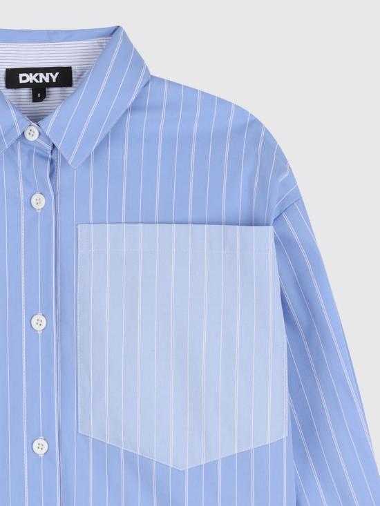 26SS [키즈] 디케이엔와이 셔츠 D62570 Z40 Gnawed Blue - DKNY