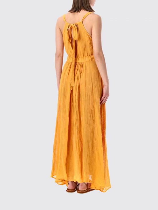 26SS 120 리노 롱 원피스 33BLIW4PLI000G486 704242 Orange - 120 LINO