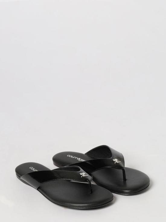 26SS 쿠레쥬 뮬/슬리퍼 126SCS142VY0014 9999 Black - COURREGES