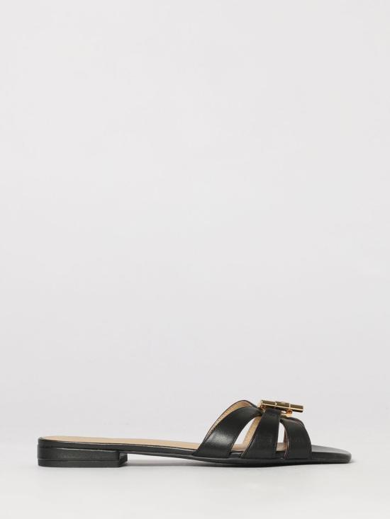 26SS 랄프 로렌 뮬/슬리퍼 802982875 002 Black