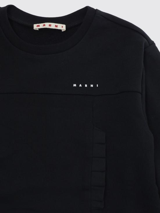 26SS [키즈] 마르니 티셔츠 M01682M00V1 0M900 Black - MARNI