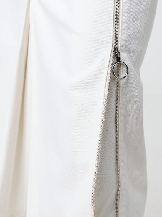 26SS 파코라반 롱 스커트 26PCJU158CO0526 P170 White - PACO RABANNE