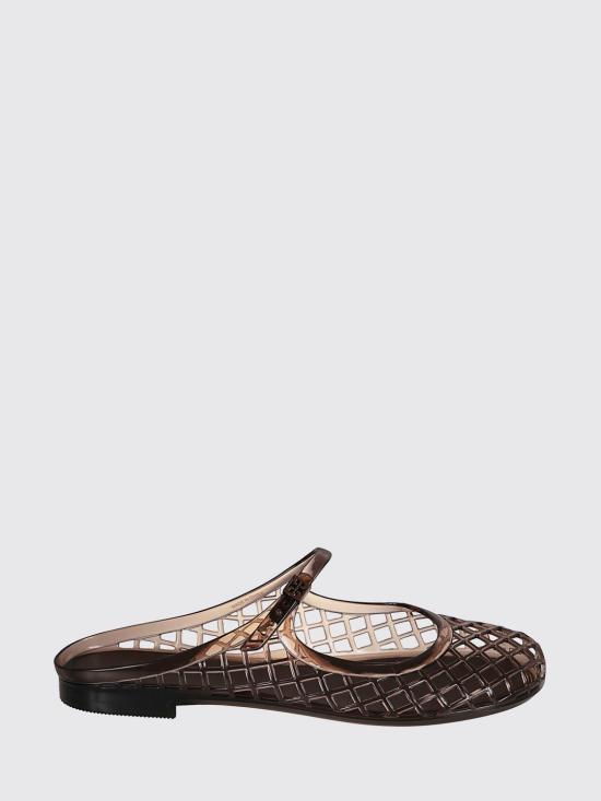 26SS 토리버치 멜로우 메리 제인 젤리 뮬 163189 200 Brown