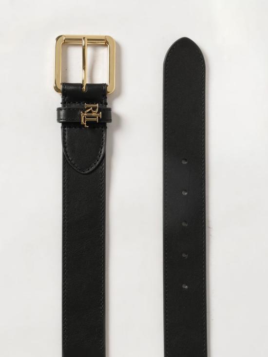 26SS 랄프 로렌 레귤러 벨트 412968765 001 Black - RALPH LAUREN