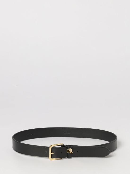 26SS 랄프 로렌 레귤러 벨트 412968765 001 Black