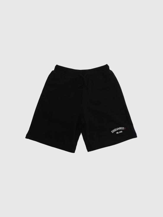26SS [키즈] 디스퀘어드2 쇼츠/버뮤다 DQ3201D0AGUD2P937UDQ 900 Black