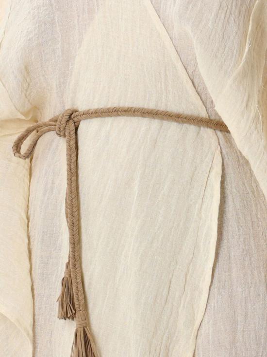 26SS 120 리노 롱 원피스 33BLIW4PLS000G486 701134 Natural - 120 LINO