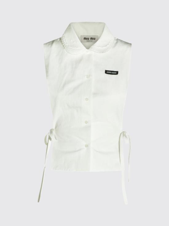 26FW 미우미우 셔츠 MK2041SOOO163M F0009 White