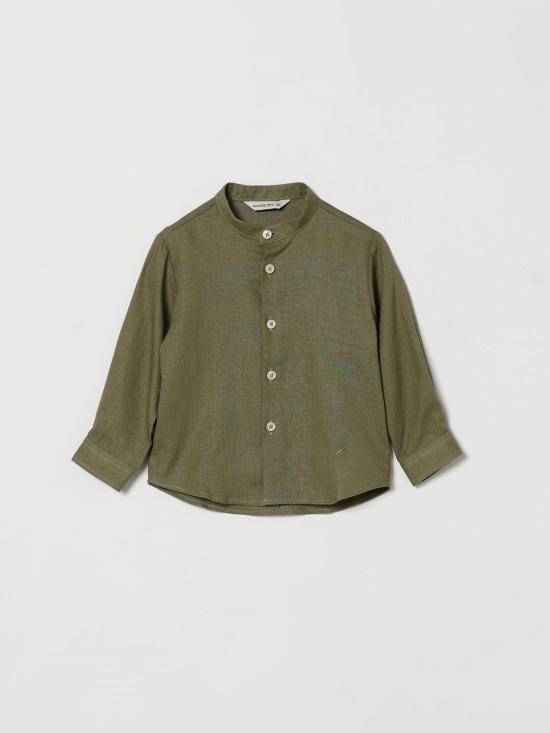 26SS [키즈] 마뉴엘리츠 셔츠 MR3473 VERDE MILITARE Military