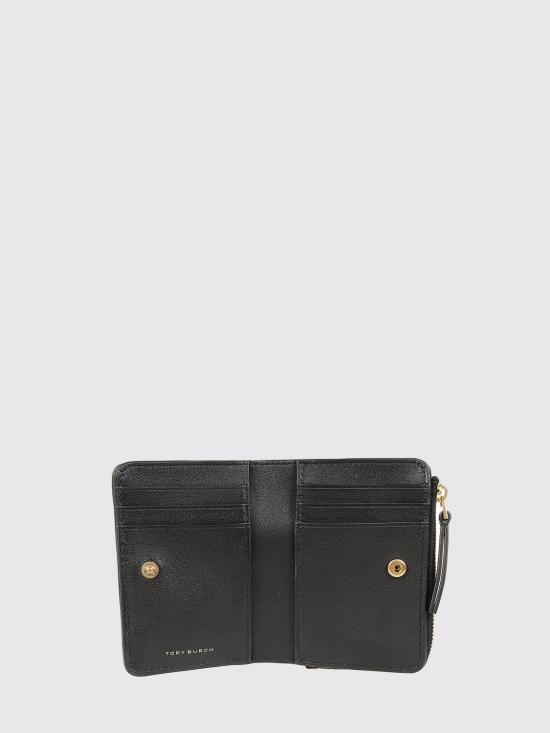 26SS 토리버치 쉐브론 키라 반지갑 153121 001 Black - TORY BURCH
