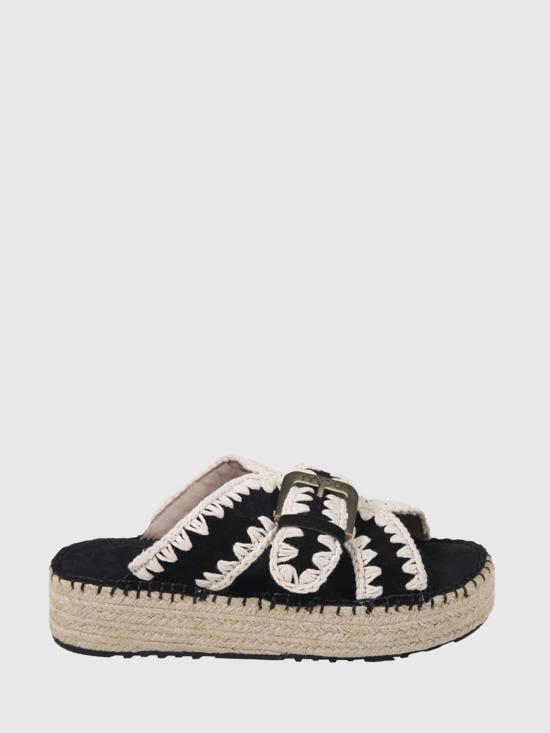 26SS 모우 뮬/슬리퍼 SW641003A BKWHI Black