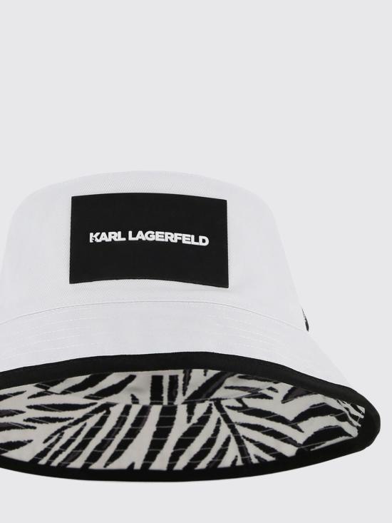 26SS [키즈] 칼라거펠트 모자 Z31236 10P White - KARL LAGERFELD