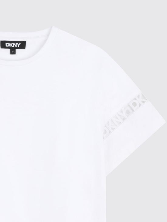 26SS [키즈] 디케이엔와이 티셔츠 D62623 10P White - DKNY