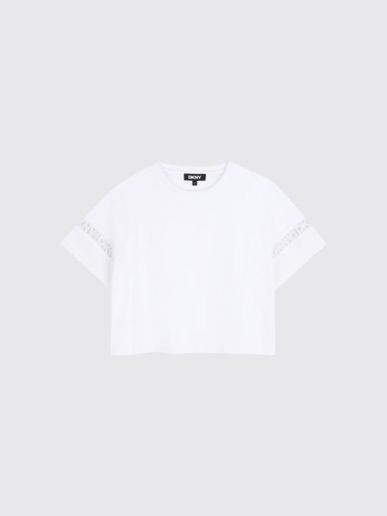 26SS [키즈] 디케이엔와이 티셔츠 D62623 10P White