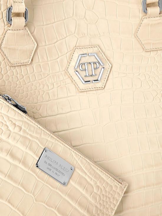 25FW 필립 플레인 토트백 FAEAWBA2120PLE010N 06 Beige - PHILIPP PLEIN