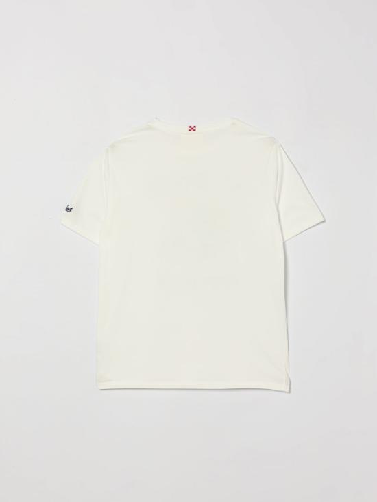 26SS [키즈] 세인트바쓰 티셔츠 DNV0001 01955L White 1 - MC2 SAINT BARTH