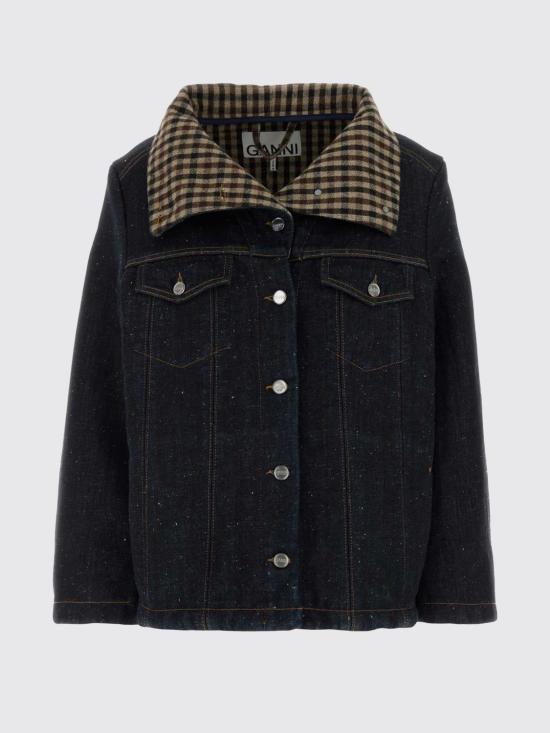 26SS 가니 자켓 J1766 568 Blue - GANNI
