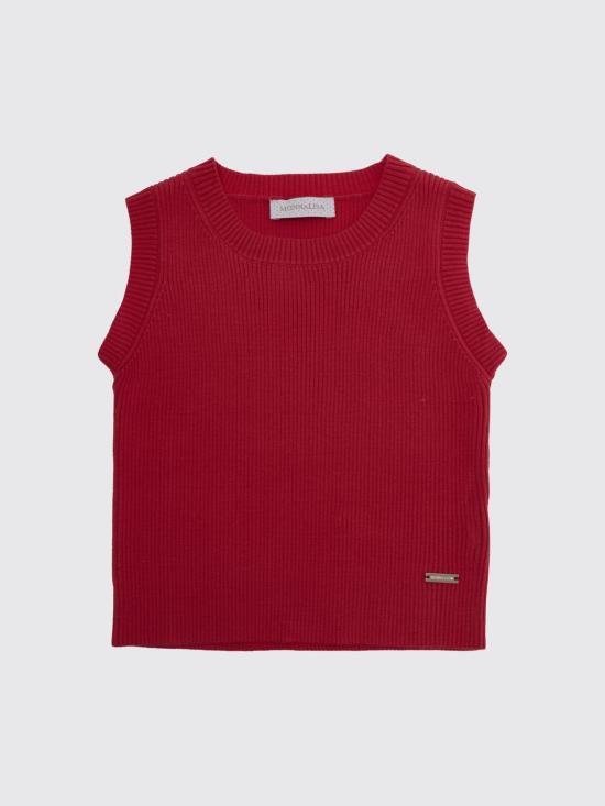 26SS [키즈] 모나리자 티셔츠 79G6017029 0044 Red