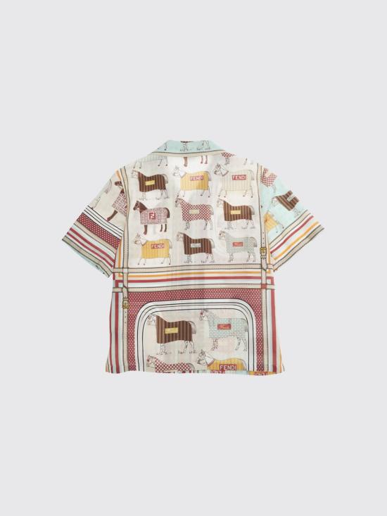 26SS [키즈] 펜디 셔츠 JUC108AVVY F0T9H Multicolor - FENDI